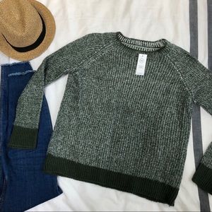 Heather Green Sweater
